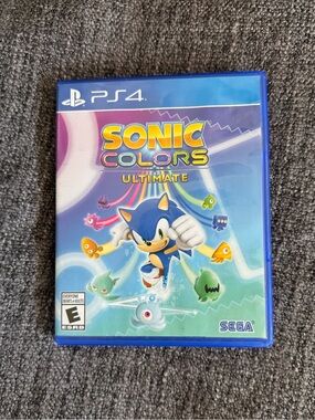 Sonic Colors Ultimate Sony PS4 Game Complete Playstation 4